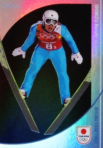 【清水礼留飛/スキージャンプ】2024 TEAM JAPAN オフィシャルカード WINTER OLYMPIANS [レギュラー/ホログラムA] 99枚限定 (38/99) 