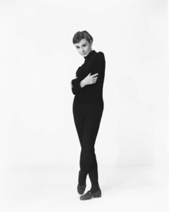 大型写真(約35.5x28cm)　オードリーヘップバーン　Audrey Hepburn　輸入　22014