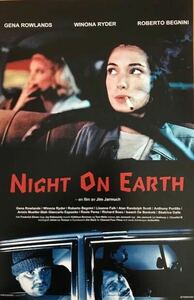 輸入　小型ポスター写真　米国版　ナイトオンザプラネット　ジムジャームッシュ監督　Night on Earth　約43.5x28cm　J0027