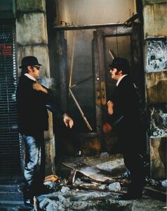 ブルースブラザース　The Blues Brothers Dan Aykroyd & John Belushi、約20.3x25.4cm　輸入　写真　23086