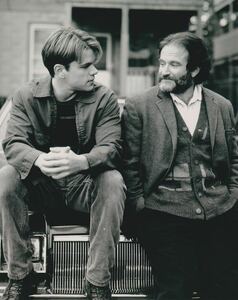 グッドウィルハンティング　マットデイモン　Good Will Hunting　Matt Damon　写真　約20.3x25.4cm　23088