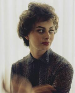 ソフィアローレン　ぼやっとした画質です。Sophia Loren　約20.3x25.4cm　輸入　写真　23082