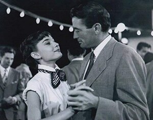 ローマの休日　オードリーヘップバーン　グレゴリーペック Audrey Hepburn、輸入　写真　4667