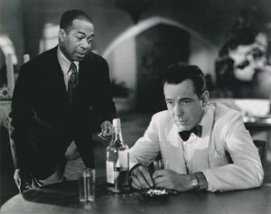 カサブランカ　ハンフリーボガート　Casablanca　 IHumphrey Bogart　輸入　写真　23195