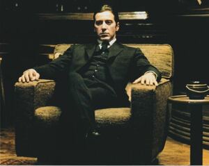 ゴッドファーザー　画質粗めです。アルパチーノ 　The Godfather　Al Pacino　約20.3x25.4cm　輸入　写真　11909.