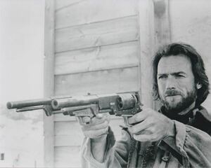 アウトロー　クリントイーストウッド　画質粗めです。 Clint Eastwood, 約20.3x25.4cm 輸入　写真　23137