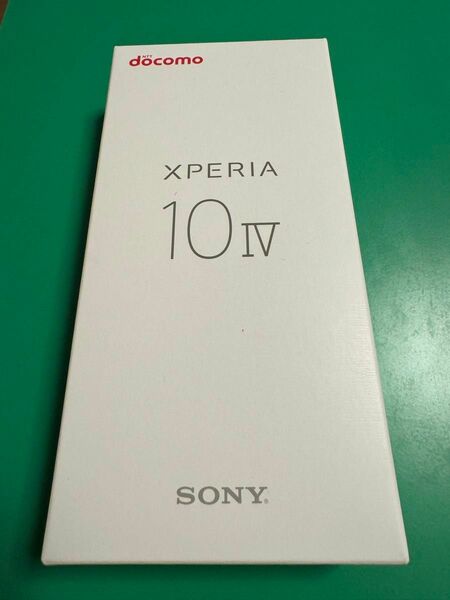 【新品・未使用品】xperia 10 Ⅳ docomo SO-52C sony ブラック 