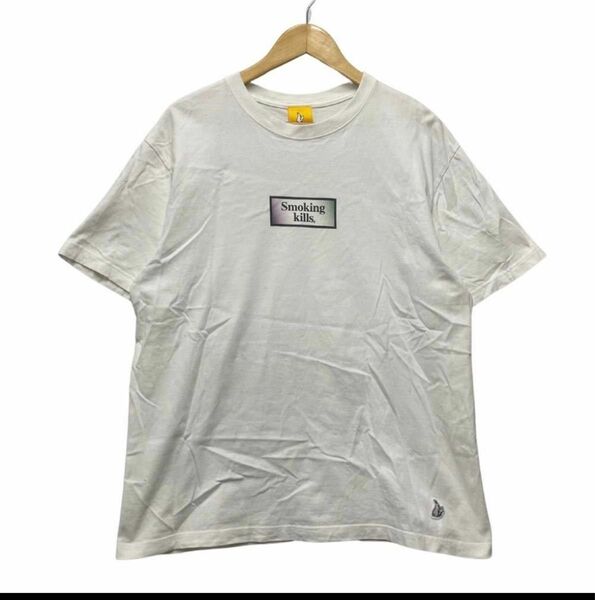 FR2 プリント Tシャツ 半袖 ホワイト サイズ L 正規品 