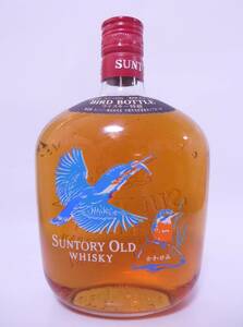 ★古酒☆ サントリー オールド 日本の鳥 バードボトル かわせみ カワセミ 特級 700ml 43％ ☆送料無料☆ Suntory Whisky OLD Bird Bottle★