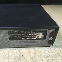 【送料無料】(031310F) 2014年製 SONY BDZ-EW510 ブルーレイディスクレコーダー BD/DVD再生動作確認済み 中古品　_画像5