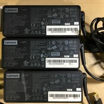 【送料無料】(031378E) 12個セット Lenovo PA-1900-72 / ADP-90XD / ADLX90NLC2A 20V4.5A 純正品 ACアダプタ メガネケーブル付 中古品_画像6