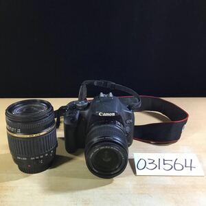 【送料無料】(031564D) Canon EOS Kiss X3 / EF-S 18-55 / TAMRON AF 18-250 φ62 A18 デジタル一眼レフカメラ ジャンク品