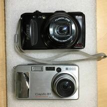 【送料無料】(031566D) コンパクトデジカメ8個セット CASIO / Canon / FUJIFILM / RICOH コンパクト デジタルカメラ ジャンク品_画像6