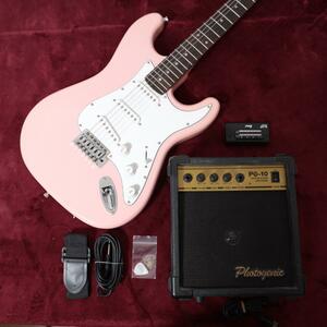 【7639】 初心者セット SELDER Stratocaster ピンク