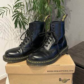 【美品】Dr. Martens マーチン 1460 8 ホールブーツ 箱付き