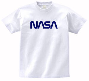 おもしろ　NASA　Tシャツ　白　MLサイズ　送料無料　ｈ51