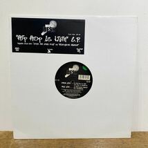 【95年アングラ】MOST DESH/HIPHOP IS LIVIN’ EP/ヒップホップ/ラップ/RAP/12”_画像1