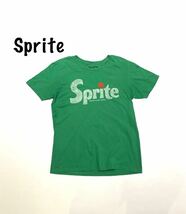 Sprite スプライトTシャツ 半袖 グリーン Lサイズ_画像1