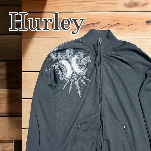 【美品】Hurley ジャケット ブルゾン サーフ トップ グレー