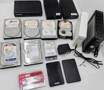 D(0305i1) 外付けHDD HDD まとめ 15台 本体のみ SEAGATE / HITACHI / BUFFALO /I・O DATA / SAMSUNG/TOSHIBA…等 まとめて★動作未確認_画像1