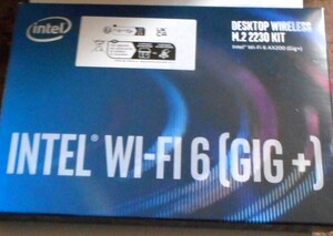 ★INTEL 無線LANカードWIFI 6 デスクトップキット！