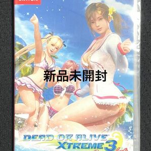 新品未開封 DEAD OR ALIVE Xtreme 3 Scarlet - Switch ニンテンドースイッチソフト