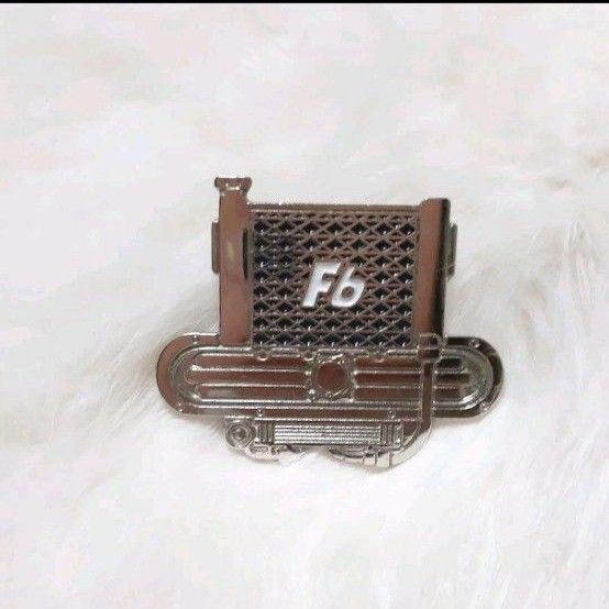 【価格相談不可】ピンバッチ F6 ロゴ 岩城滉一 コレクション グッズ
