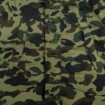 SNOW BOARD DOWN JACKET Mサイズ 1st camo green a bathing ape BAPE エイプ ベイプ アベイシングエイプ スノボ ダウンジャケット z167_画像2