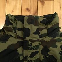 SNOW BOARD DOWN JACKET Mサイズ 1st camo green a bathing ape BAPE エイプ ベイプ アベイシングエイプ スノボ ダウンジャケット z167_画像5