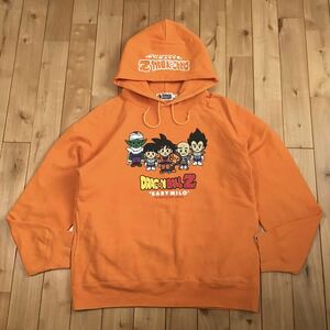 ★XL★ ドラゴンボール Z × BAPE パーカー Dragonball Z a bathing ape pullover hoodie milo マイロ エイプ ベイプ 悟空 鳥山明 i9649