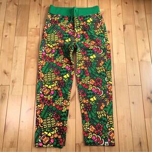 ★新品★ Tropical milo スウェットパンツ Mサイズ a bathing ape BAPE sweat pants エイプ ベイプ アベイシングエイプ マイロ NIGO i027