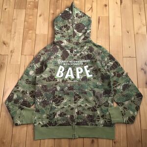 スパイダーマン × BAPE camo フルジップ パーカー Lサイズ marvel comics spider man a bathing ape full zip hoodie エイプ ベイプ i4575