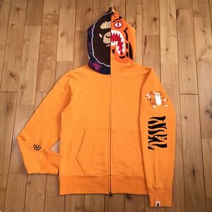 Ape Head タイガー パーカー Mサイズ Tiger full zip hoodie a bathing ape BAPE エイプ ベイプ アベイシングエイプ Purple camo 迷彩 i826