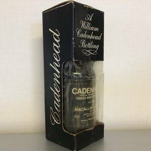 Cadenhead’s (ケイデンヘッド) Years 18 Old Macallan-Glenlivet (箱付)の画像7