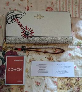 COACH キース・ヘリング ディズニー 長財布 ラスト価格