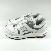 直営店限定 国内正規品 NEW BALANCE CM1700LN ホワイト×グレー US9.5 27.5cm オールレザー 新品 M1700 天然皮革 本革 NB 白 スニーカー_画像8