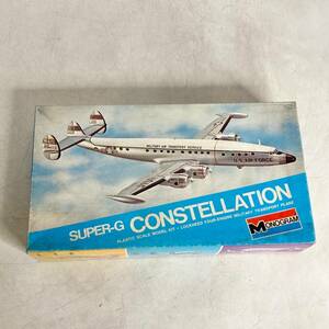 未組立　現状品　プラモデル　MONOGRAM　モノグラム　SUPER-G　CONSTELLATION　KIT7591　U.S.AIR FORCE