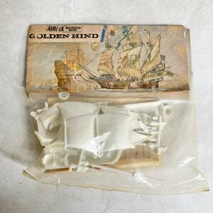 未組立　現状品　プラモデル　AIRFIX　HISTORICAL SHIPS　船　GOLDEN HIND　未開封