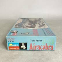 未組立　現状品　プラモデル　MONOGRAM　モノグラム　p-39　Airacobra　エアロコブラ　1/48　WWⅡ CANNON-FIRING FIGHTER PLANE_画像5