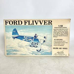  not yet constructed WILLIAMS BROS. 1/48 Ford fli bar FORD FLIVVER plastic model Williams * Brothers 48-661