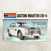 未組立 モノグラム MONOGRAM 1/25 アストンマーティン DB-4 ASTON MARTIN プラモデル 2246 現状品_画像1