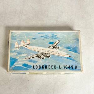 未組立　現状品　プラモデル　LOCKHEED L-1649 A　ロッキード　OUBENA　TRANS WORLD AIRLINES　N73010　チェコスロバキア製