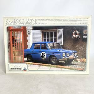  not yet constructed union Union 1/24 Renault 8 Gordini Rally type 1300 Renault GORDINI plastic model MC11 highest grade person direction 