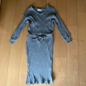 *AZUL BY moussy azur bai Moussy knitted One-piece ... washing machine OK*