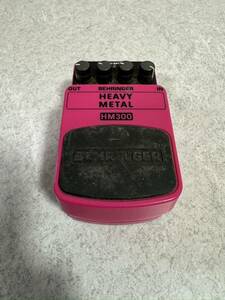 BEHRINGER HEAVY METAL HM300 ディストーション エフェクター ベリンガー ヘビーメタル ジャンク