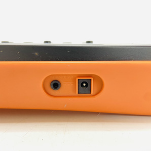 【A4064_14】CASIO カシオ 44ミニ鍵盤 電子キーボード SA-76 ブラック&オレンジの画像4
