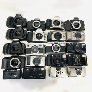 【R1222】MINOLTA ミノルタ フィルムカメラ コンパクトカメラ 大量 まとめ売り　α303si α101si α5000 P's apex90 Capics XG-E