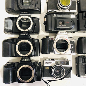 【R1239】MINOLTA ミノルタ フィルムカメラ コンパクトカメラ 大量 まとめ売り α303si α3xi HI-MATIC F α3700i FS-35 SR-1 AF-Sの画像3