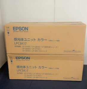 純正未使用未開封EPSON 感光体ユニット カラー LPC3K17 2点★LP-S7100 LP-S8100 LP-M8040 LP-S6160等対応★T3223