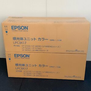 純正未使用未開封EPSON 感光体ユニット カラー LPC3K17 2点★LP-S7100 LP-S8100 LP-M8040 LP-S6160等対応★T3221